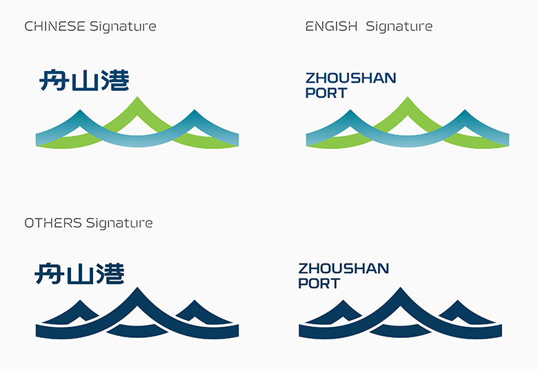 寧波舟山港標(biāo)志設(shè)計，寧波舟山港品牌形象設(shè)計
