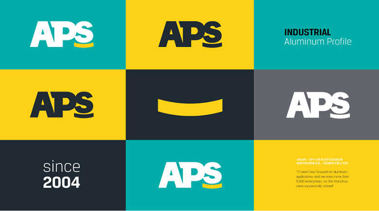 APS標志，APS LOGO，APS品牌，工業(yè)鋁型材公司標志，工業(yè)鋁型材公司品牌