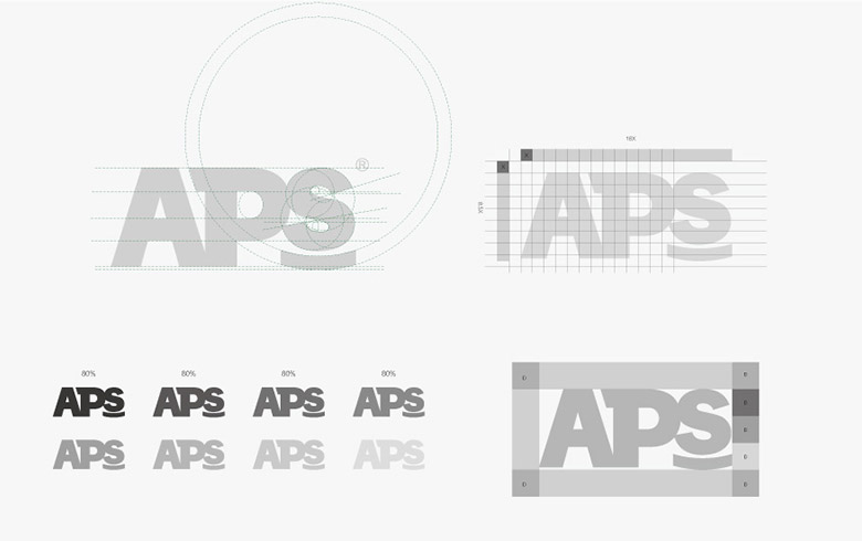 APS標志，APS LOGO，APS品牌，工業(yè)鋁型材公司標志，工業(yè)鋁型材公司品牌