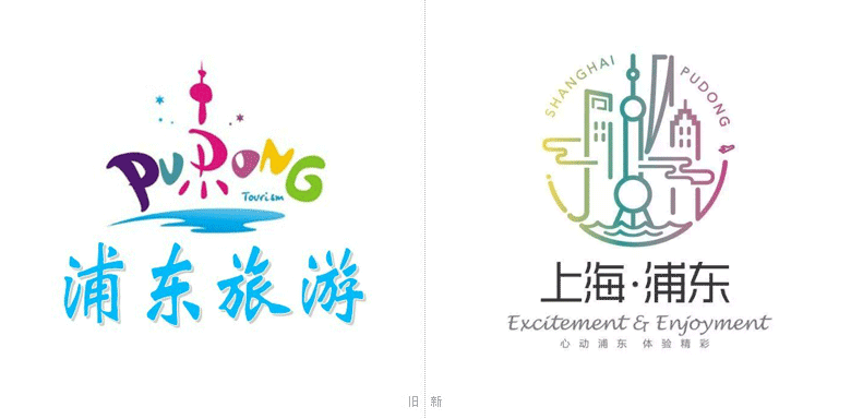 上海浦東旅游標(biāo)志，上海浦東旅游品牌，上海浦東旅游LOGO，旅游品牌形象