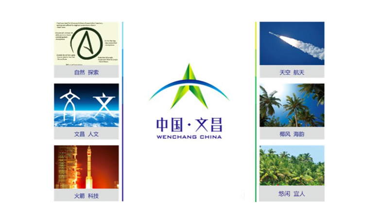文昌旅游標志，文昌旅游LOGO，旅游品牌設計
