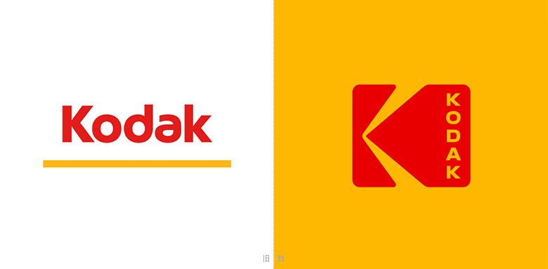 柯達Kodak相機品牌形象，柯達Kodak相機標志，柯達Kodak相機LOGO，相機品牌設(shè)計