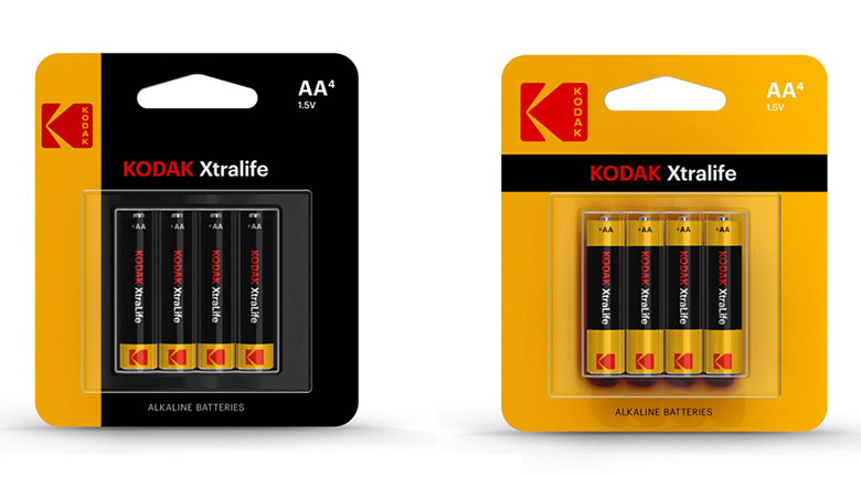 柯達Kodak相機品牌形象，柯達Kodak相機標志，柯達Kodak相機LOGO，相機品牌設(shè)計