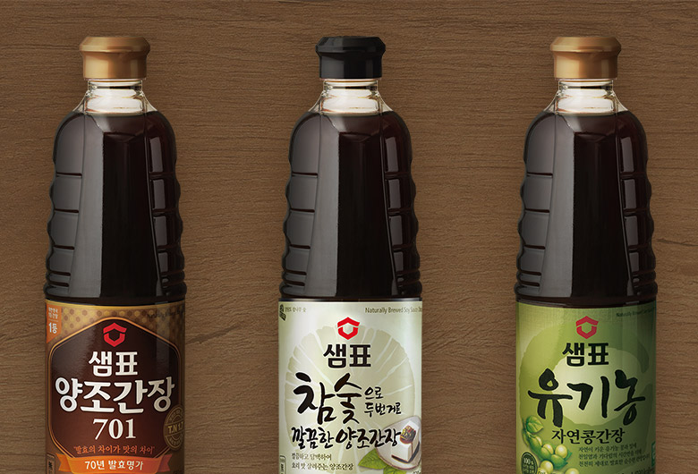 韓國(guó)知名醬油品牌，膳府醬油品牌形象，膳府醬油標(biāo)志，膳府醬油LOGO