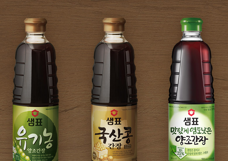 韓國(guó)知名醬油品牌，膳府醬油品牌形象，膳府醬油標(biāo)志，膳府醬油LOGO