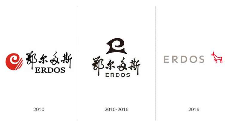 鄂爾多斯標(biāo)志，鄂爾多斯LOGO，鄂爾多斯品牌設(shè)計(jì)，羊絨服飾品牌設(shè)計(jì)，羊絨服飾LOGO，羊絨服飾標(biāo)志