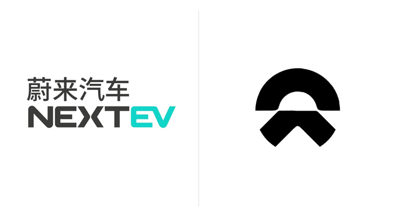 蔚來汽車標志，蔚來汽車LOGO，蔚來汽車品牌設計，智能電動汽車品牌設計，汽車品牌設計