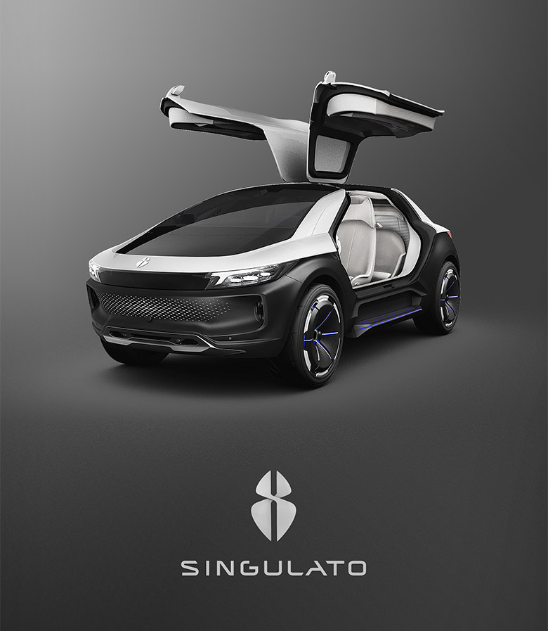 奇點(diǎn)汽車標(biāo)志，奇點(diǎn)汽車LOGO，奇點(diǎn)汽車品牌設(shè)計(jì)，電動(dòng)車標(biāo)志，電動(dòng)車LOGO，電動(dòng)車品牌設(shè)計(jì)