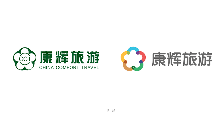 中國康輝旅行社集團LOGO，中國康輝旅行社集團標志，康輝旅行社品牌形象設(shè)計，旅行社標志，旅行社LOGO，旅行社品牌形象，旅游品牌設(shè)計