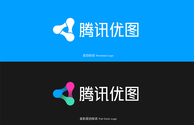 騰訊優(yōu)圖實(shí)驗(yàn)室LOGO，騰訊優(yōu)圖實(shí)驗(yàn)室標(biāo)志，機(jī)器人品牌設(shè)計(jì)