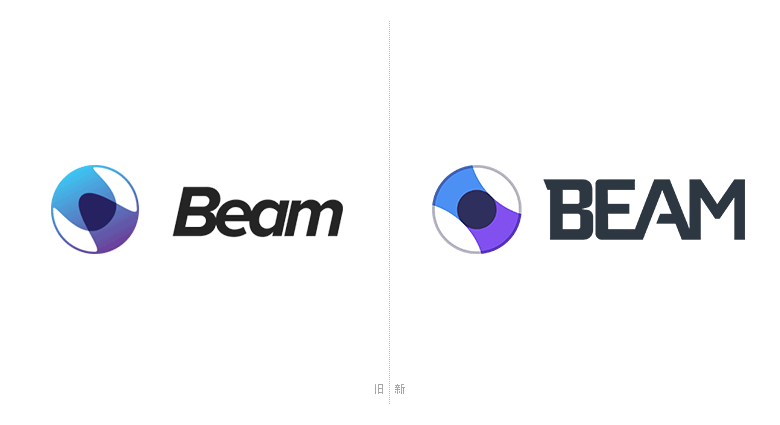微軟Beam游戲直播LOGO，微軟Beam游戲直播標(biāo)志，直播品牌設(shè)計(jì)