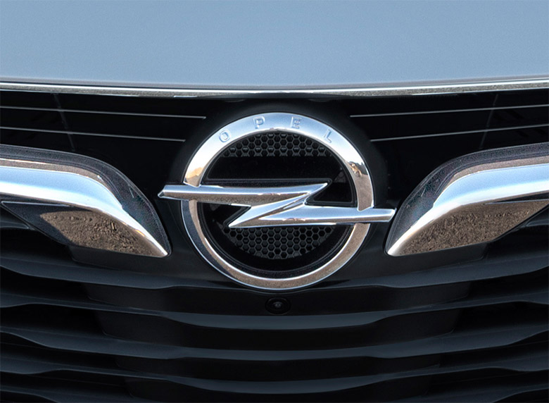德國歐寶汽車LOGO，歐寶汽車OPEL標(biāo)志，汽車品牌設(shè)計