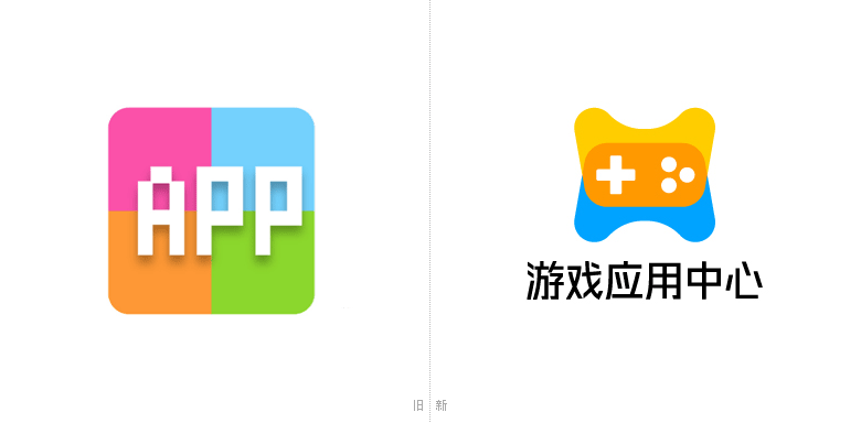 騰訊游戲應(yīng)用中心LOGO，騰訊游戲應(yīng)用中心標(biāo)志，游戲品牌設(shè)計(jì)，騰訊集團(tuán)