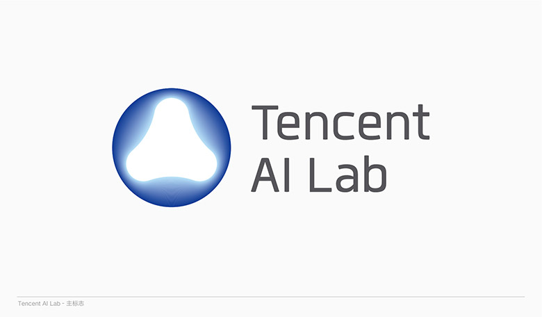 騰訊人工智能(AI Lab)標(biāo)志，騰訊人工智能(AI Lab)LOGO，人工智能品牌形象設(shè)計(jì)