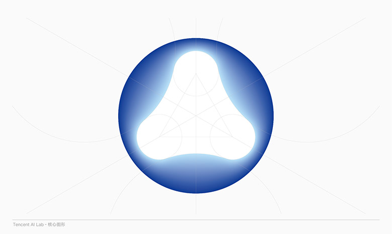 騰訊人工智能(AI Lab)標(biāo)志，騰訊人工智能(AI Lab)LOGO，人工智能品牌形象設(shè)計(jì)