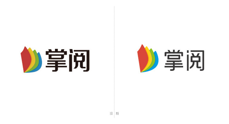 掌閱標志，掌閱LOGO，閱讀平臺品牌設(shè)計，閱讀品牌LOGO