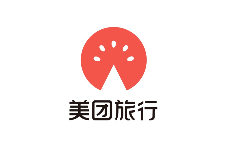 美團旅行標志，美團旅行LOGO，美團旅行形象設計，旅行品牌設計