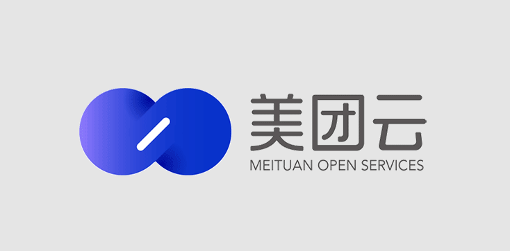美團云LOGO，美團云標志，美團云品牌形象設(shè)計，計算服務(wù)平臺品牌設(shè)計