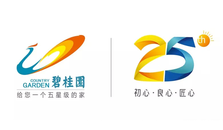碧桂園標(biāo)志，碧桂園LOGO，碧桂園品牌形象設(shè)計(jì)，房地產(chǎn)品牌設(shè)計(jì)