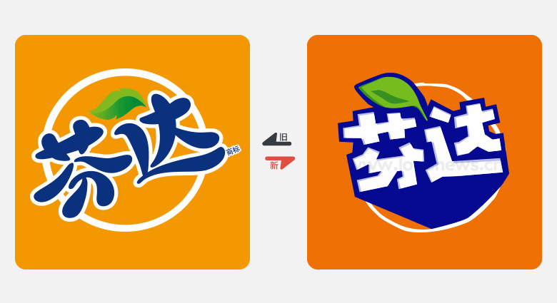 2017年上半年品牌換新LOGO，標(biāo)志設(shè)計(jì)，LOGO設(shè)計(jì)，芬達(dá)LOGO