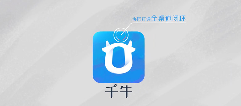 千牛標(biāo)志，千牛LOGO，千牛品牌設(shè)計，阿里巴巴品牌設(shè)計，商家工作平臺品牌設(shè)計，深圳LOGO設(shè)計