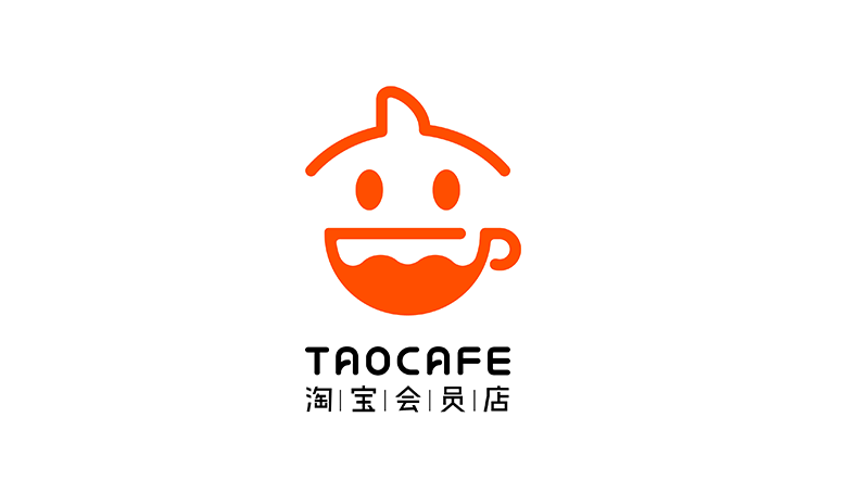 淘咖啡標志，淘咖啡LOGO，阿里巴巴無人便利店，便利店品牌設計，淘咖啡品牌形象設計