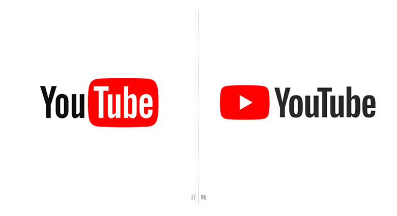 YouTube標(biāo)志，YouTube LOGO，視頻分享網(wǎng)站LOGO，YouTube形象設(shè)計(jì)