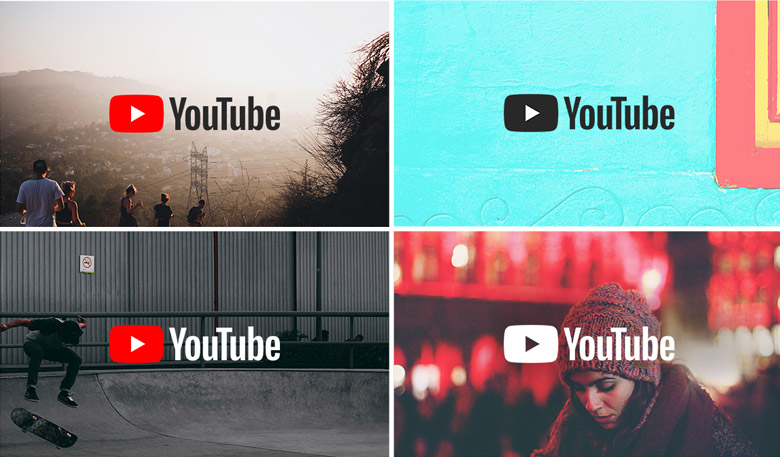 YouTube標(biāo)志，YouTube LOGO，視頻分享網(wǎng)站LOGO，YouTube形象設(shè)計(jì)