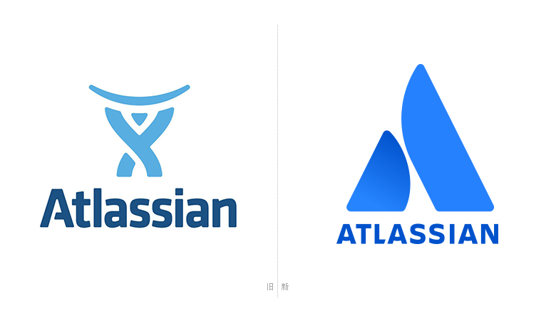 AtlassianLOGO，Atlassian標(biāo)志，Atlassian形象設(shè)計(jì)，軟件開發(fā)標(biāo)志設(shè)計(jì)，軟件開發(fā)品牌設(shè)計(jì)