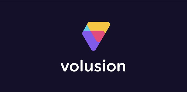Volusion LOGO，Volusion標(biāo)志，Volusion品牌形象設(shè)計，電子商務(wù)平臺標(biāo)志，電子商務(wù)平臺LOGO