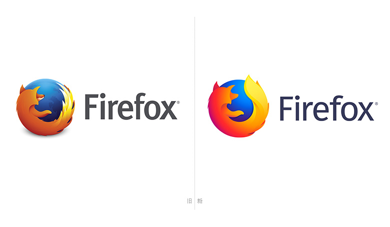 火狐標志，火狐LOGO，火狐品牌設計，瀏覽器標志