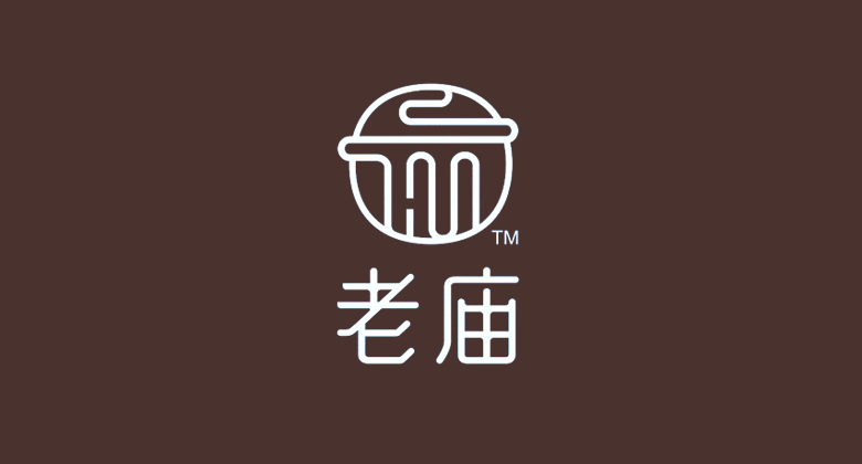 老廟黃金標志，老廟黃金LOGO，老廟黃金店面設(shè)計，老廟黃金品牌形象設(shè)計，黃金珠寶品牌設(shè)計