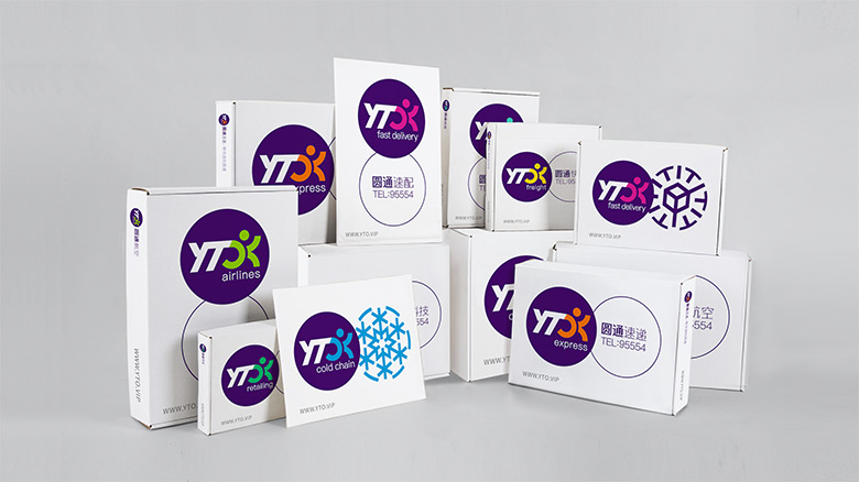 圓通速遞標志，圓通速遞LOGO，圓通速遞品牌形象，速遞品牌設計，快遞品牌設計