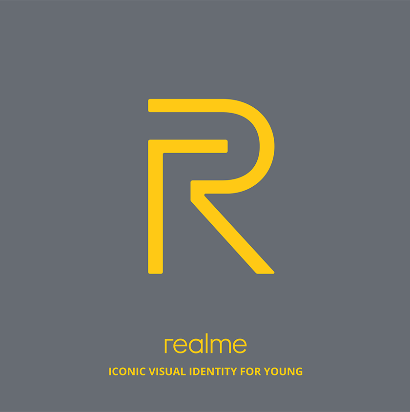 OPPO獨立品牌Realme標志設計，Realme品牌LOGO設計，Realme品牌形象設計，手機品牌設計
