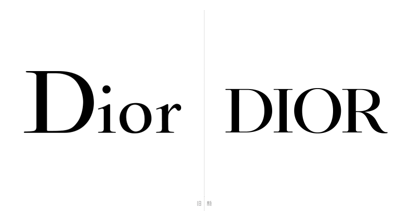迪奧Dior LOGO設計,迪奧Dior標志設計，迪奧Dior品牌形象設計，奢侈品品牌設計