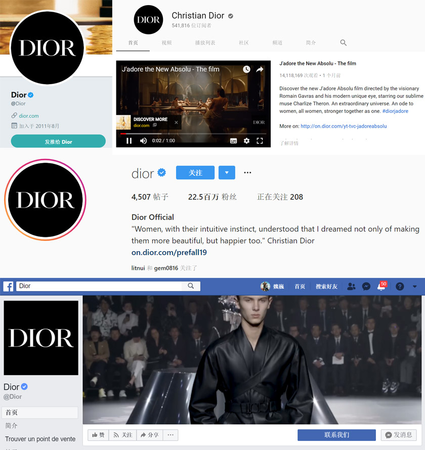 迪奧Dior LOGO設計,迪奧Dior標志設計，迪奧Dior品牌形象設計，奢侈品品牌設計