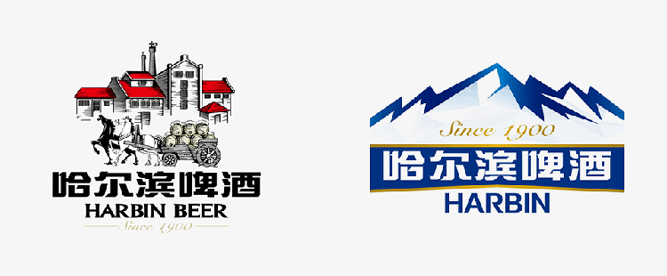 哈爾濱啤酒標(biāo)志,哈爾濱啤酒LOGO,哈爾濱啤酒包裝設(shè)計,哈爾濱啤酒形象設(shè)計，啤酒品牌設(shè)計