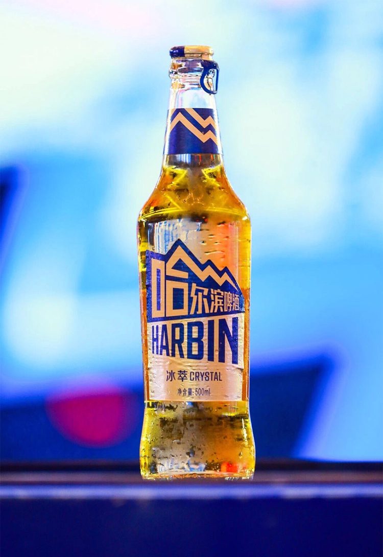 哈爾濱啤酒標(biāo)志,哈爾濱啤酒LOGO,哈爾濱啤酒包裝設(shè)計,哈爾濱啤酒形象設(shè)計，啤酒品牌設(shè)計