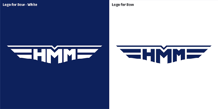 現(xiàn)代商船HMM標志,現(xiàn)代商船HMM LOGO,現(xiàn)代商船HMM品牌形象設計