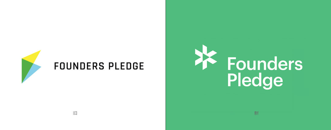 Founders Pledge,全力設(shè)計，機(jī)構(gòu)組織標(biāo)志設(shè)計