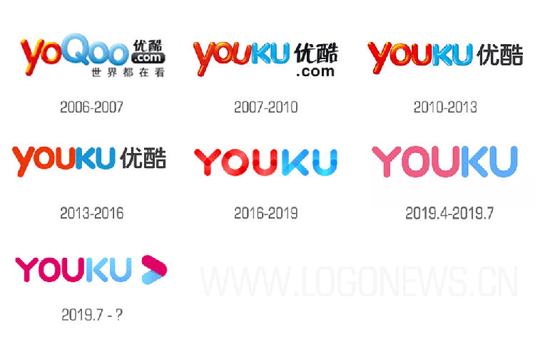 優(yōu)酷LOGO,優(yōu)酷標(biāo)志,優(yōu)酷品牌形象設(shè)計,視頻品牌LOGO,視頻標(biāo)志