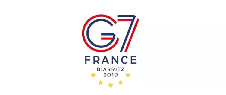 2019年G7峰會(huì)LOGO,2019年G7峰會(huì)標(biāo)志,2019年G7峰會(huì)品牌視覺設(shè)計(jì)，2019年G7峰會(huì)品牌形象設(shè)計(jì)