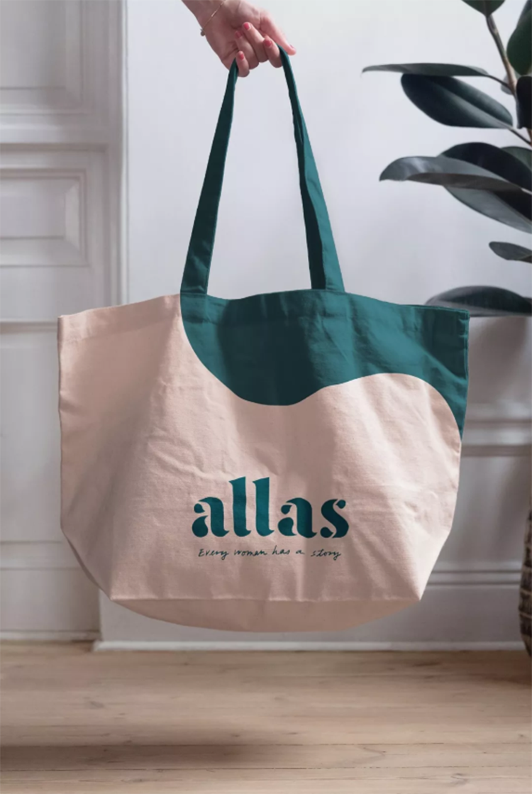 女性生活雜志Allas品牌LOGO,女性生活雜志Allas品牌標(biāo)志,女性生活雜志Allas品牌形象設(shè)計