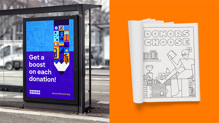 DonorsChoose,標(biāo)志,設(shè)計,創(chuàng)意