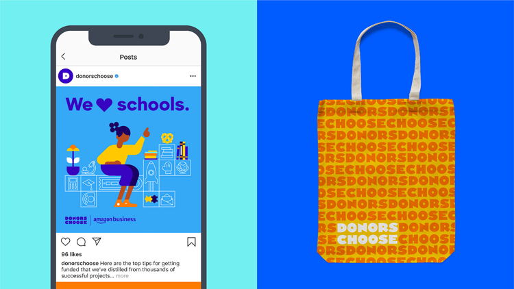 DonorsChoose,標(biāo)志,設(shè)計,創(chuàng)意