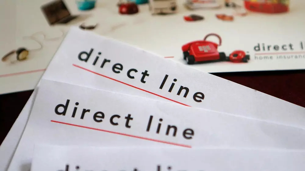英國保險公司Direct Line標(biāo)志,英國保險公司Direct Line LOGO,保險公司品牌設(shè)計,保險公司標(biāo)志設(shè)計