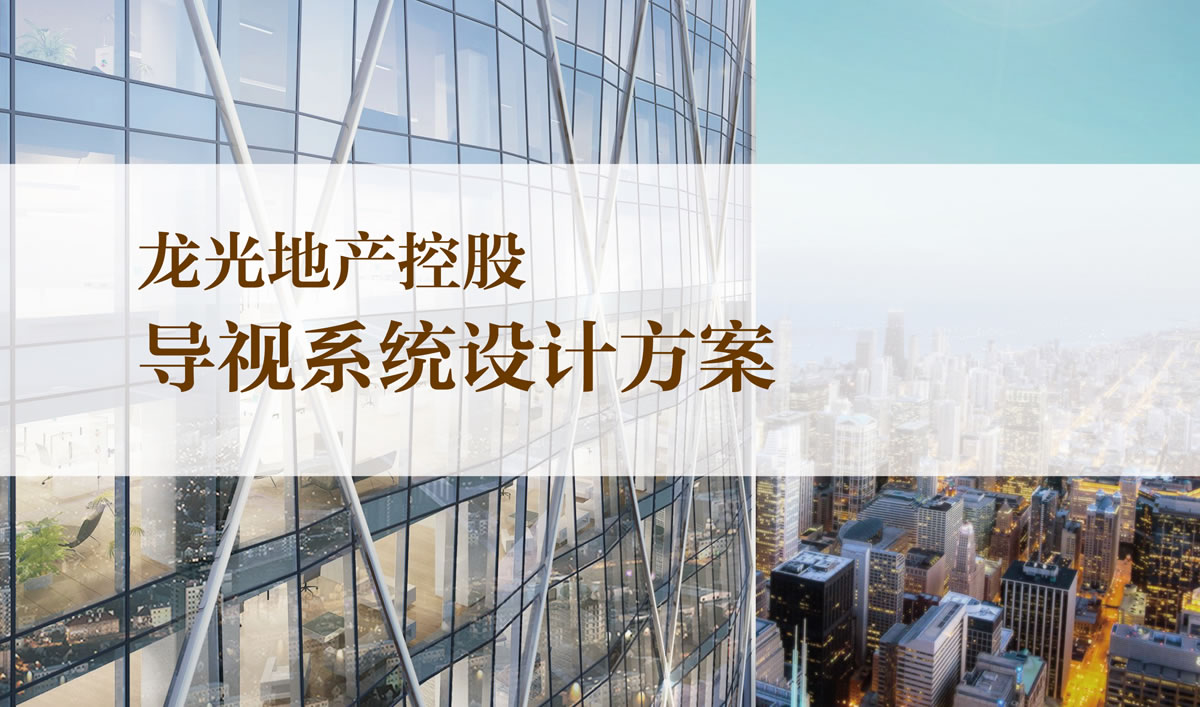龍光集團品牌導視系統(tǒng)設(shè)計和品牌形象設(shè)計