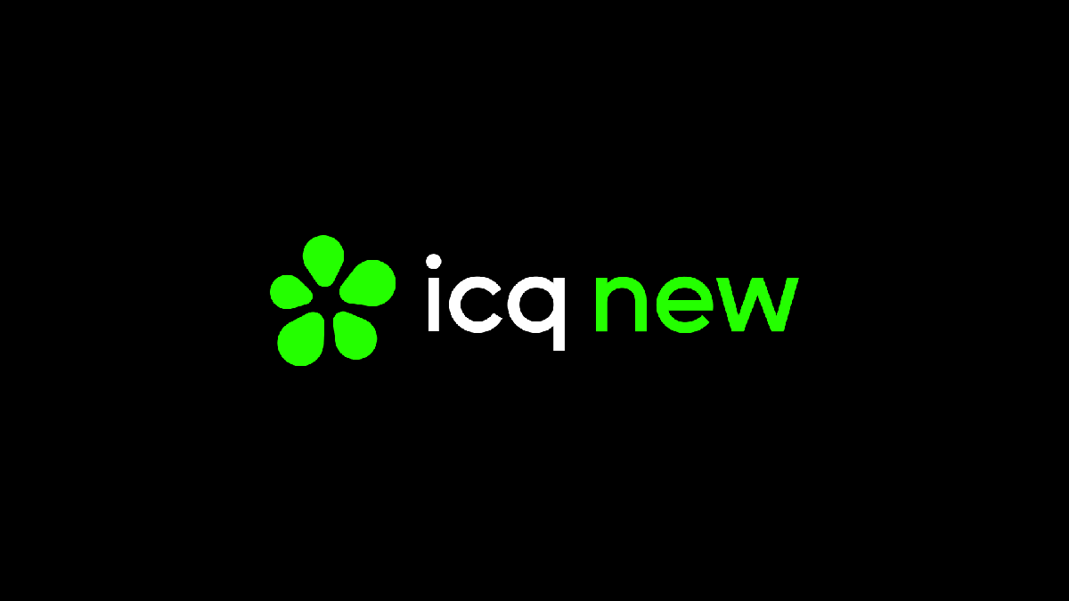 ICQ即時聊天軟件LOGO,ICQ即時聊天軟件標志,ICQ即時聊天軟件品牌形象設(shè)計,聊天軟件品牌設(shè)計